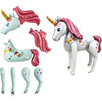 Súper Unicornio Grande Modelo De Globo De Decoración Para Fiesta De Navidad Y Fiesta De Cumpleaños TALLA SÚPER GRANDE